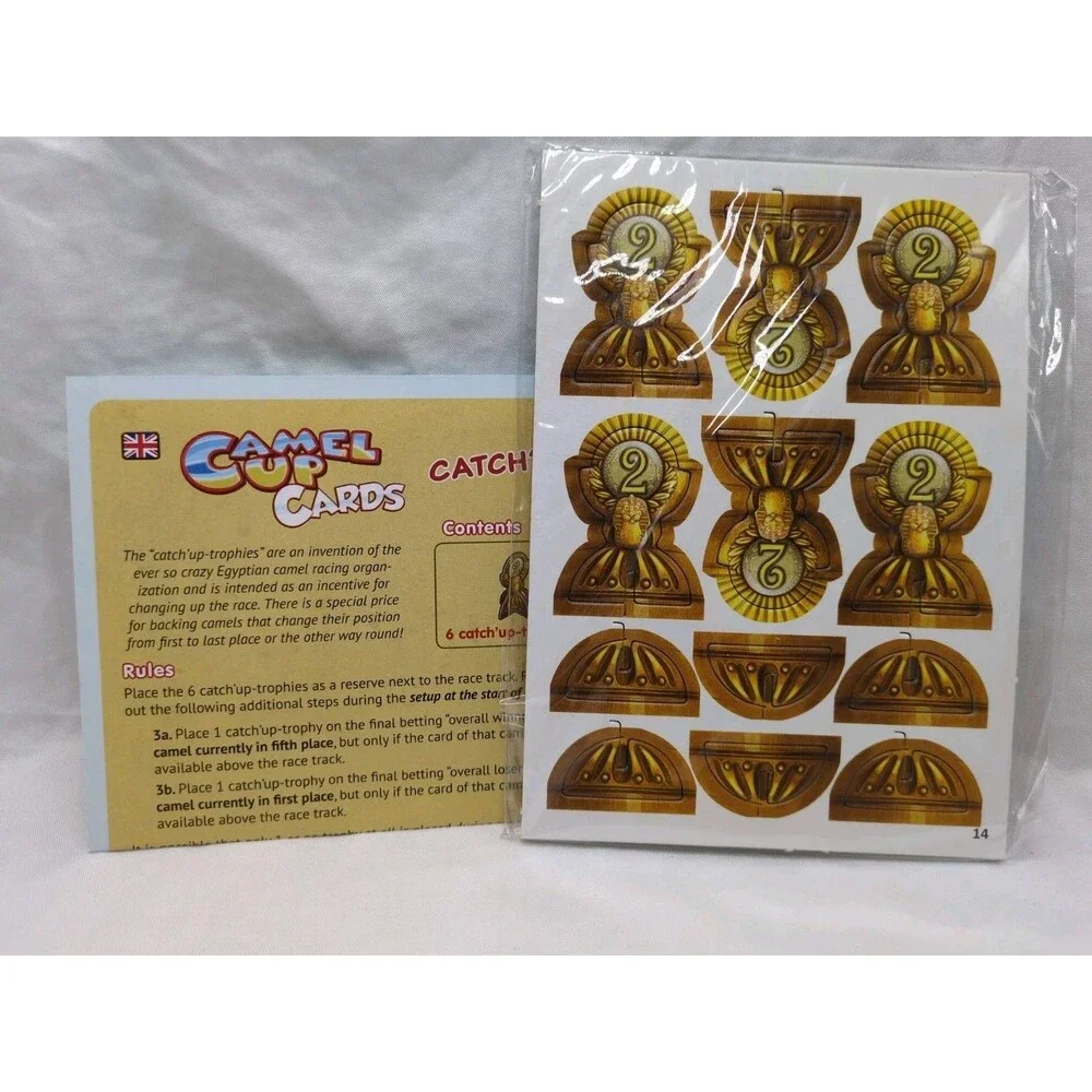 Camel Up Cards Catch'up Trophies Expansion